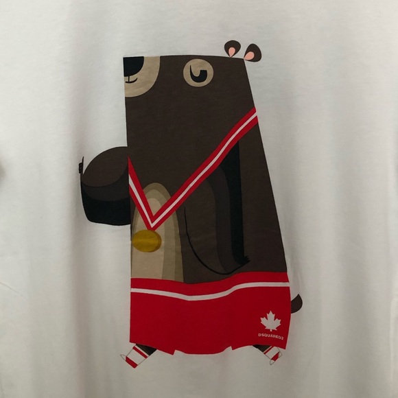 *RARE* DSQUARED2 x Hudson’s Bay 2016 Olympic Shirt - Picture 3 of 5